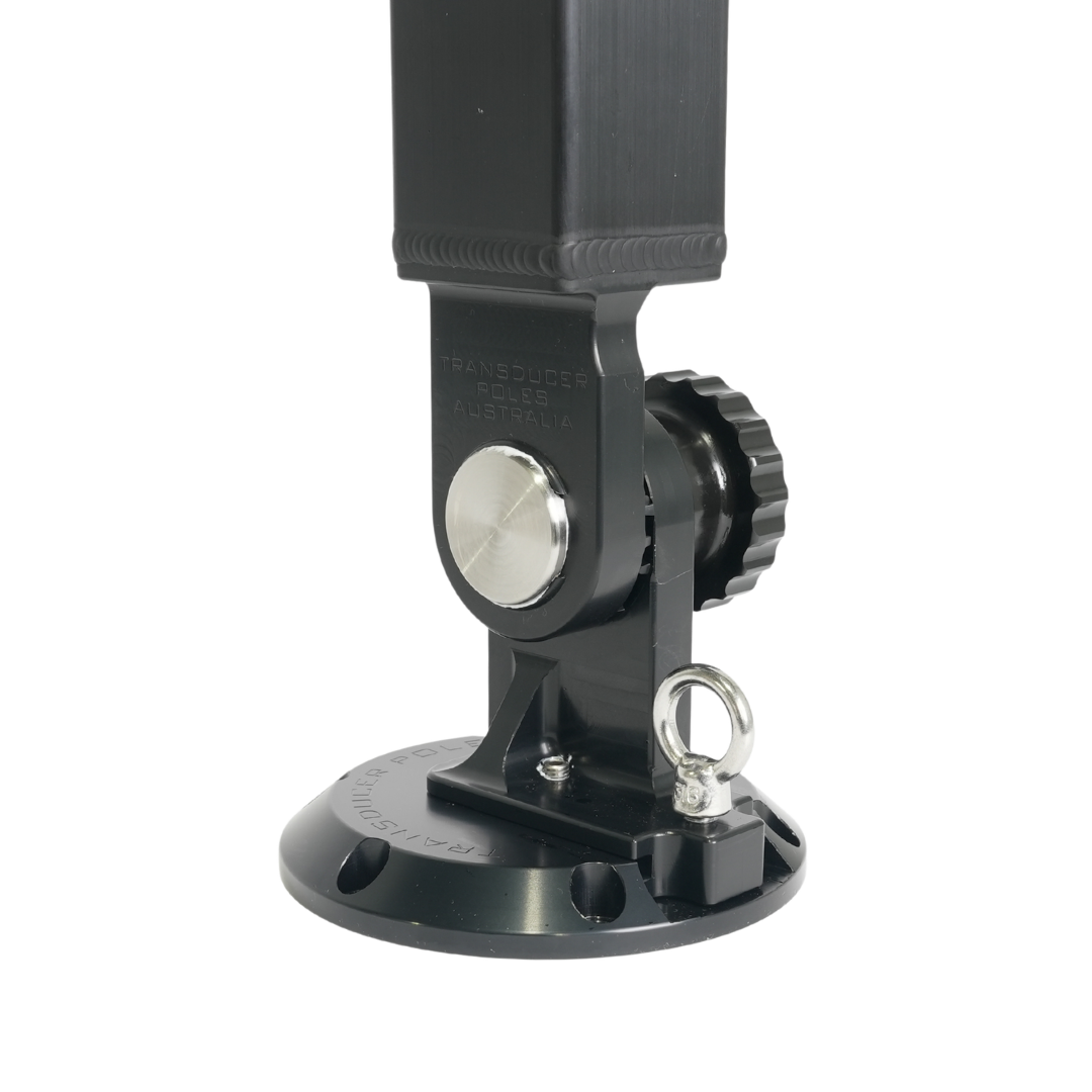 TPA Fold-Down Adjustable Fish Finder Mount | Quick Release Plate & Sandwich Plate only