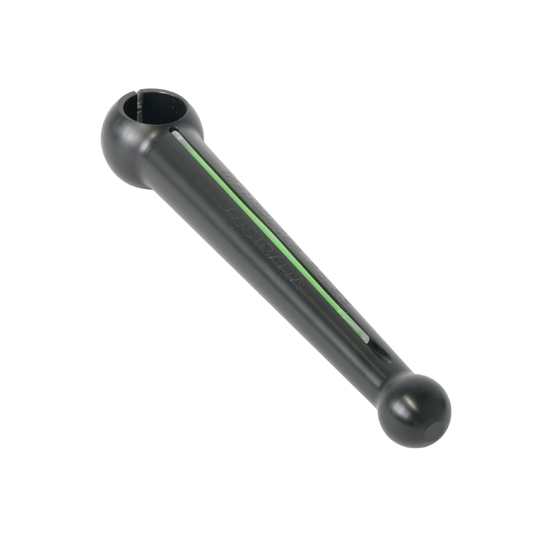 The Ultimate Kit - Ultra Free Bearing Block with Carbon Pole and Ergonomic Handle + Knob.