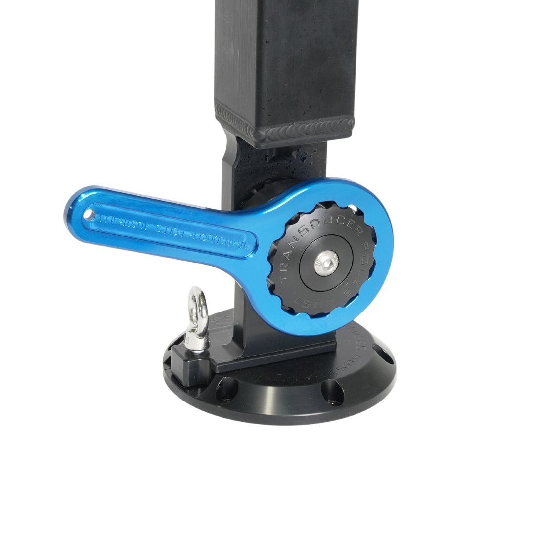 TPA Fold-Down Adjustable Fish Finder Mount | Quick Release Plate & Sandwich Plate only
